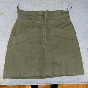 Zara casual mini skirt